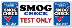 Smog Check, Smog Test Only in San Diego, California