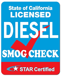 Diesel Smog Check. STAR Smog Check, Smog Test Only